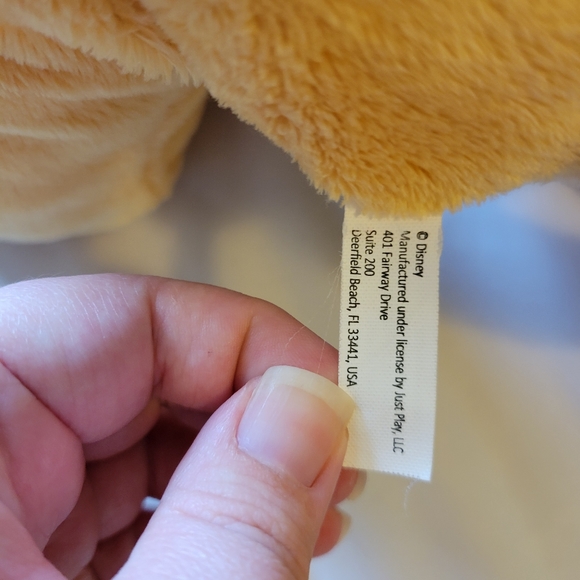 Disney Just Play The Lion King Simba LARGE SOFT Plush Embroidered Face Doll NICE - Picture 5 of 5